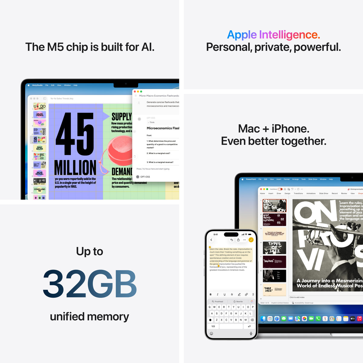 MacBook Air 15-tommer M5 - Sølv