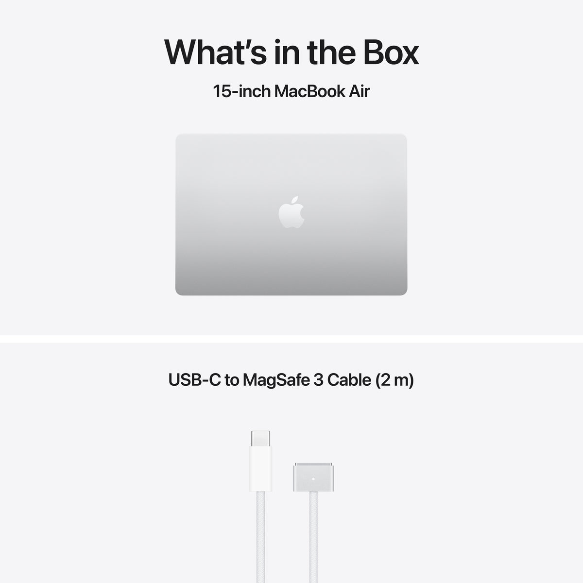 MacBook Air 15-tommer M5 - Sølv