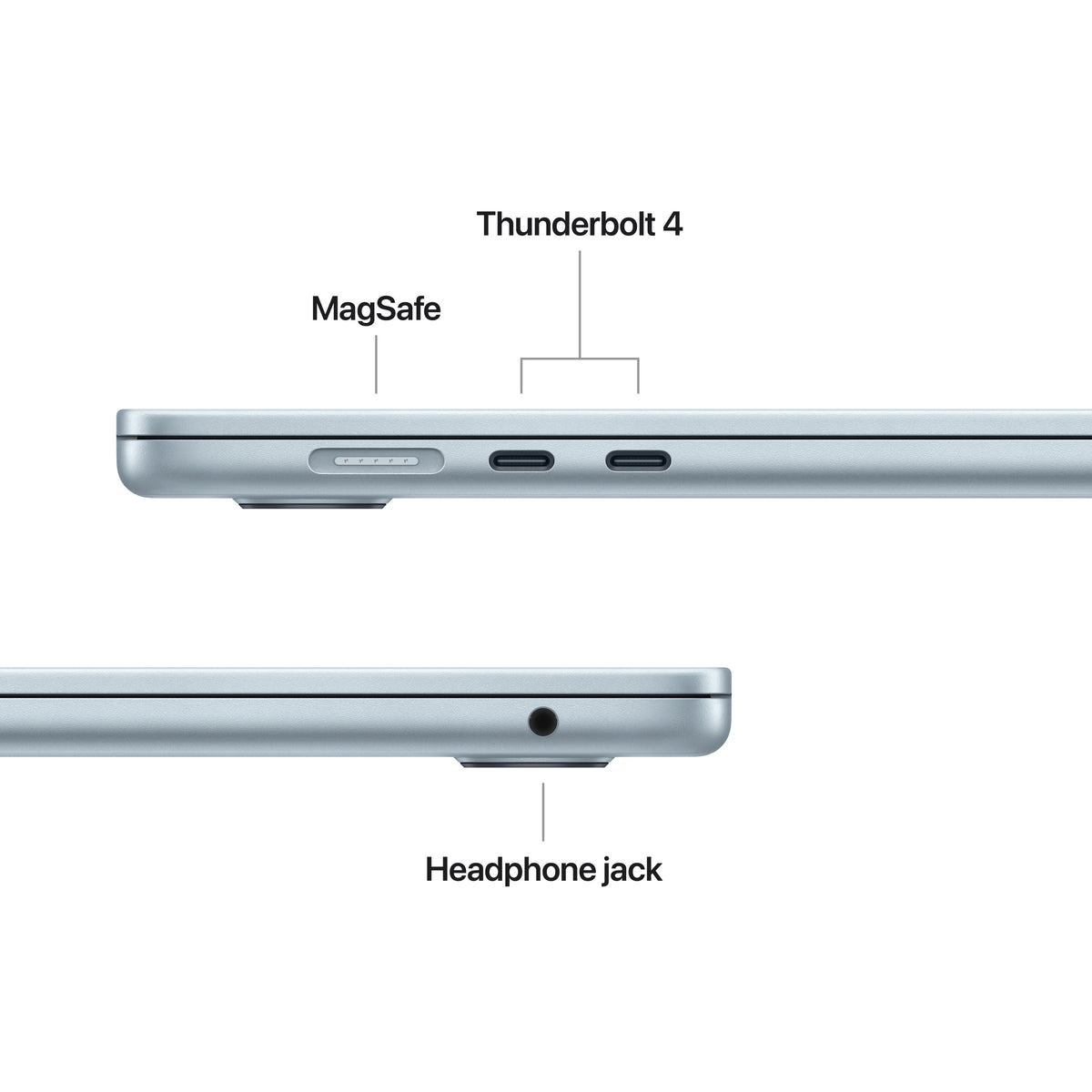 MacBook Air 15-tommer M5 - Himmelblå