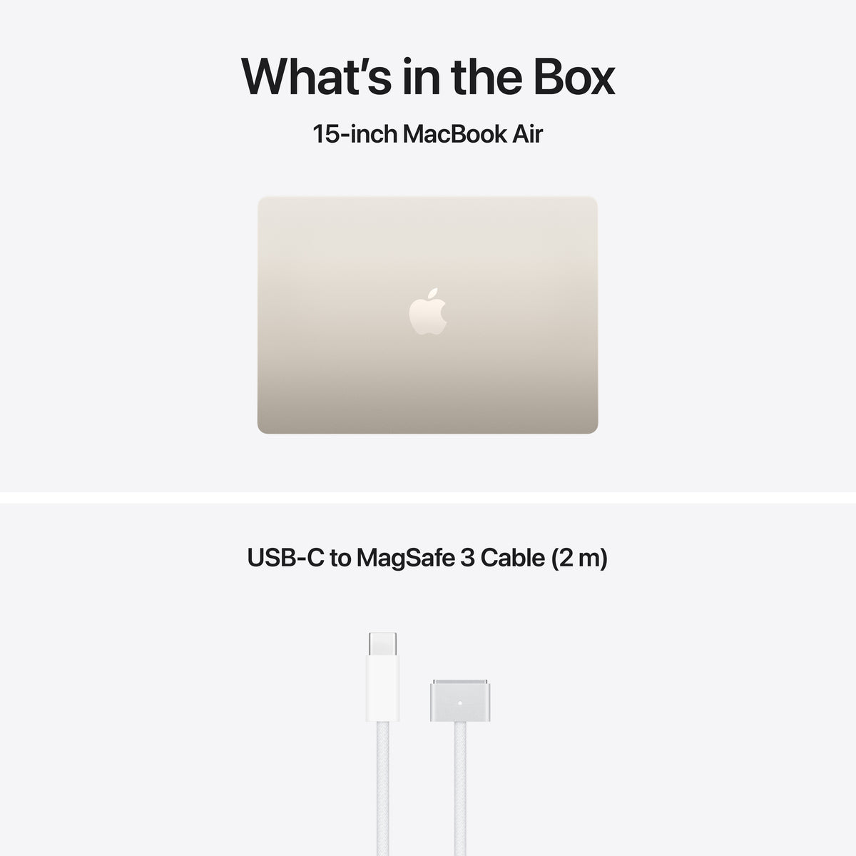 MacBook Air 15-tommer M5 - Stjerneskinn