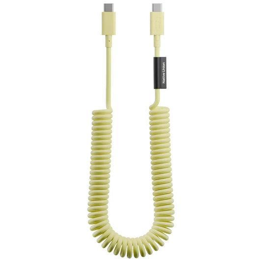 Native Union 2,4m Pop USB-C Ladekabel - Lemon