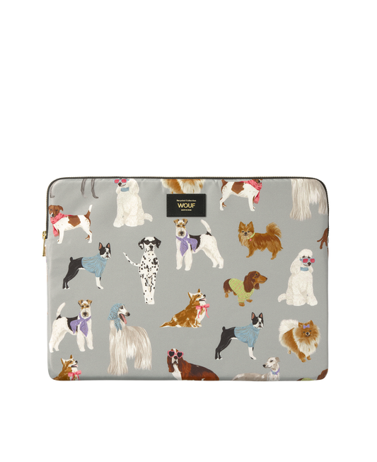 WOUF Mappe til MacBook 13/14" - Puppy