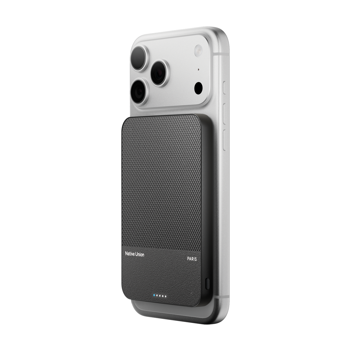 Native Union 5000 mAh SS Magnetisk Powerbank - Black