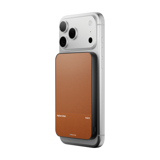 Native Union 5000 mAh SS Magnetisk Powerbank - Tan