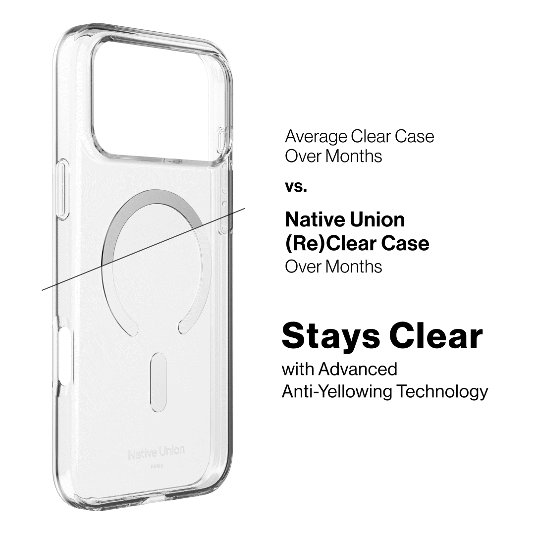 Native Union Gjennomsiktig deksel til iPhone 17 Pro med MagSafe