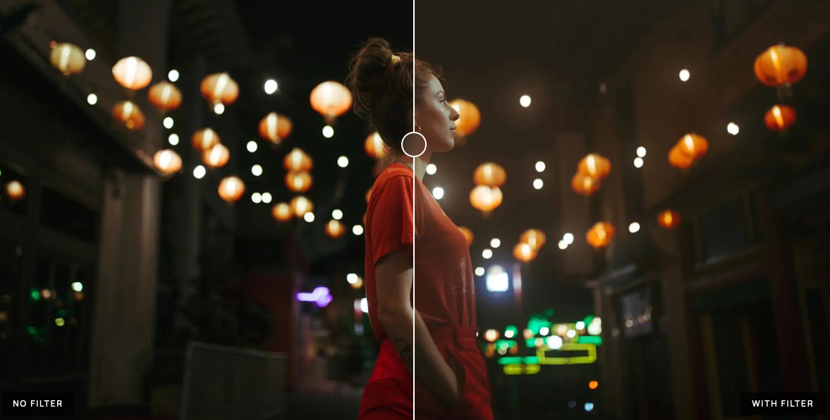 Moment CineBloom (10%) QuickLock Filter til iPhone
