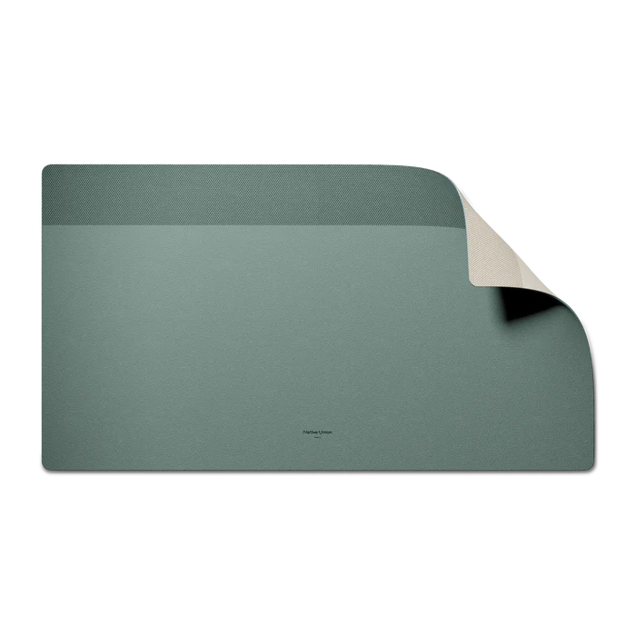 Native Union Desk Mat Skrivebordsmatte - Slate Green / Sand