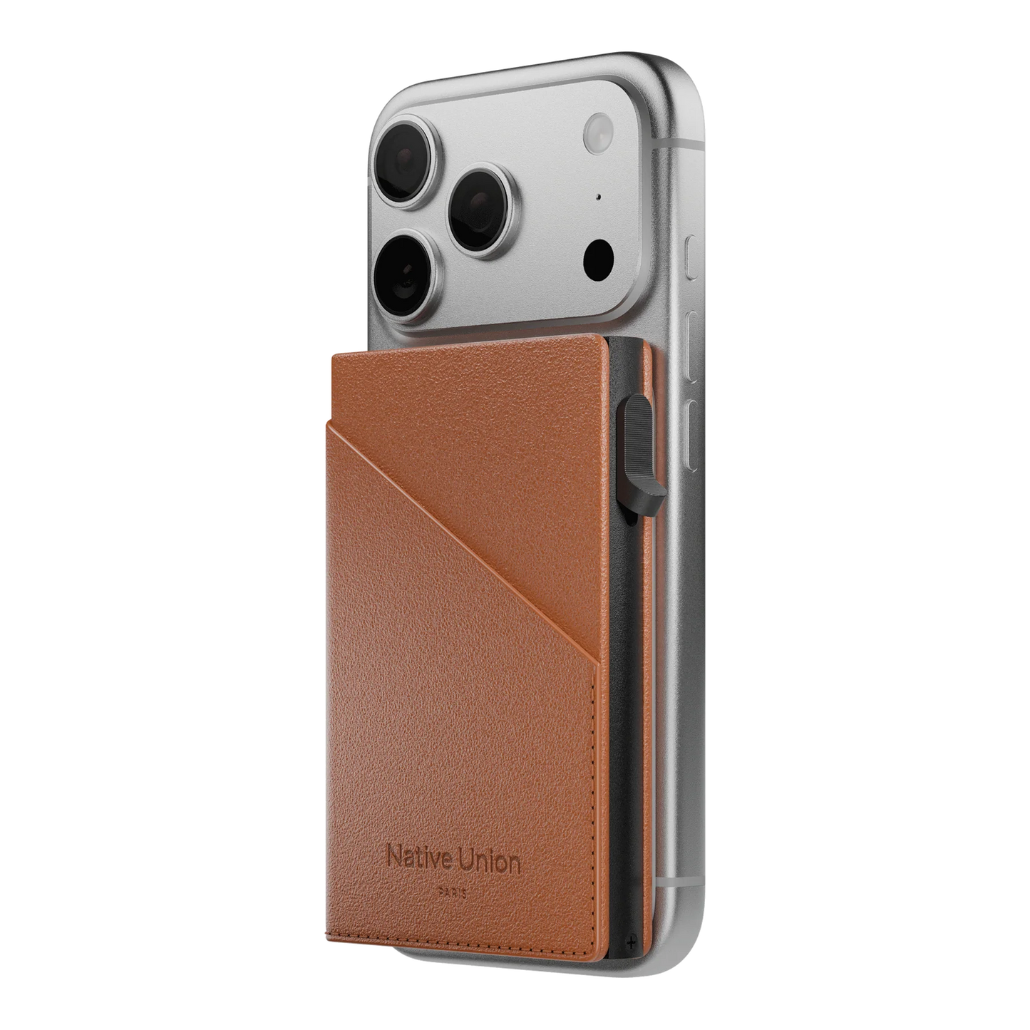 Native Union Slide Magnetisk Kortholder - Tan