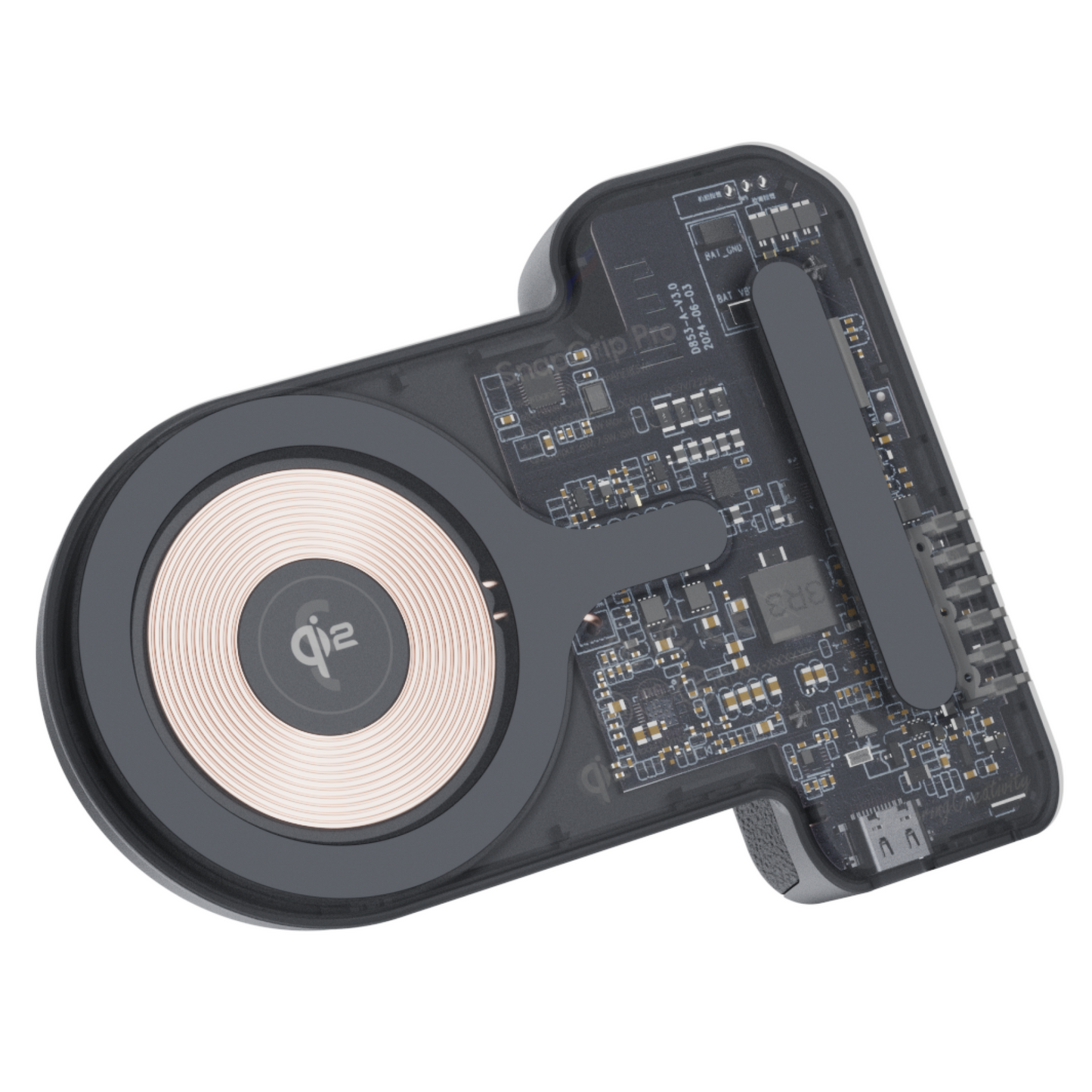 ShiftCam SnapGrip Pro Kameragrep til iPhone - Grå