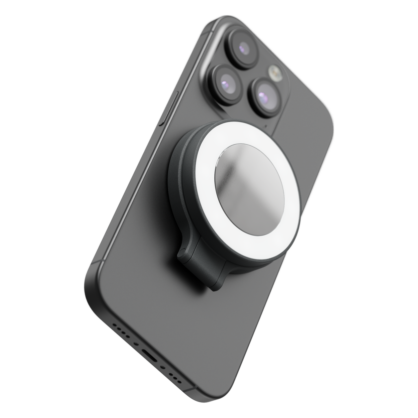 ShiftCam SnapPocket Light Ringlys til iPhone - Midnatt