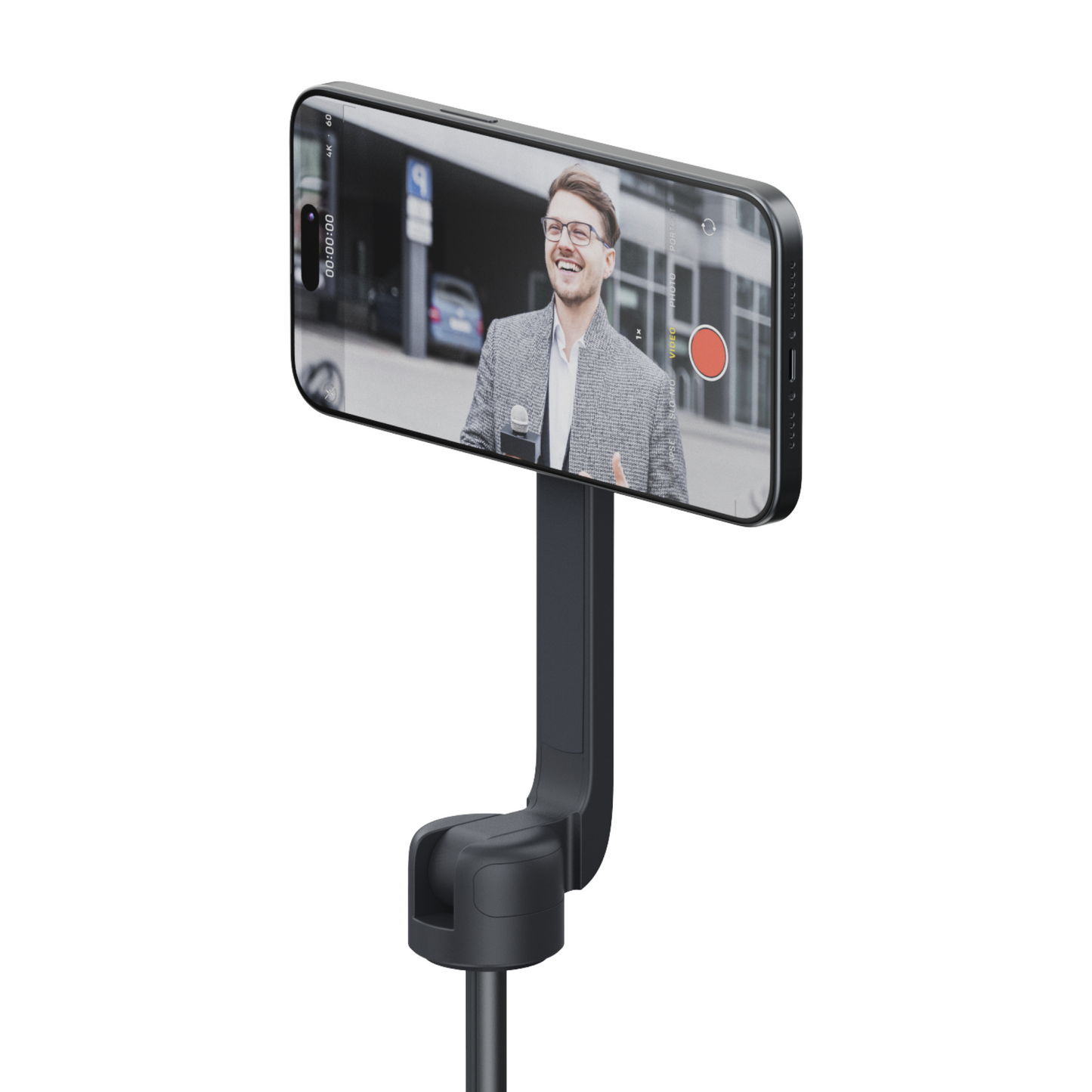 ShiftCam SnapStand Max Justerbar Tripod og Selfiestang til iPhone - Midnatt