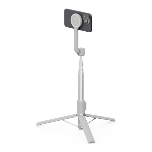 ShiftCam SnapStand Max Justerbar Tripod og Selfiestang til iPhone - Grå