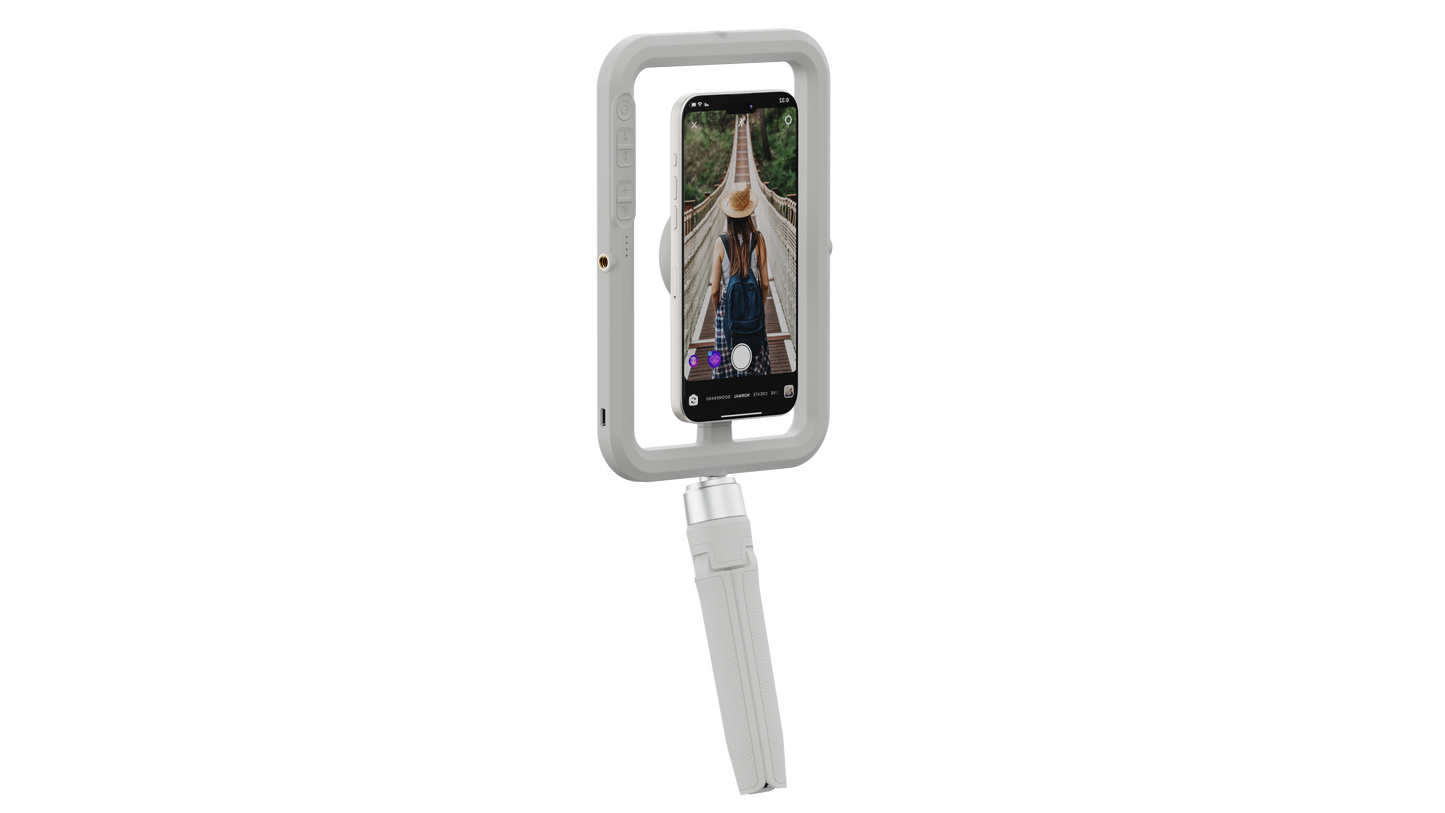 ShiftCam SnapStudio Light Ringlys til iPhone - Grå