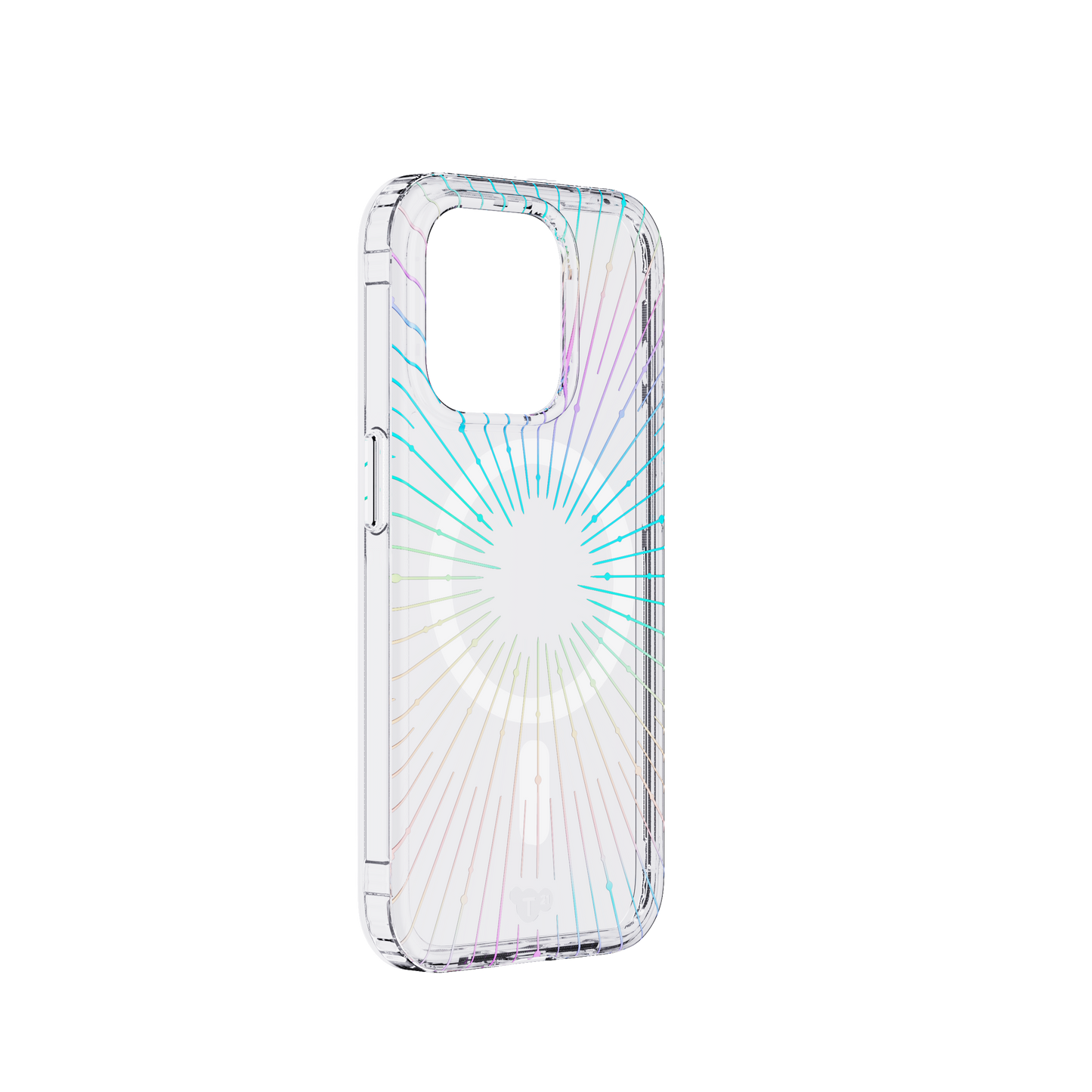 Tech21 Evo Clear Sparkle MagSafe Deksel til iPhone 15 Pro