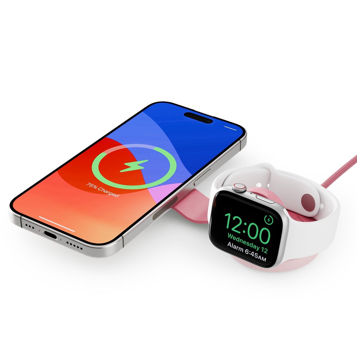 Twelve South ButterFly SE 2-i-1 MagSafe Reiselader - Rosa