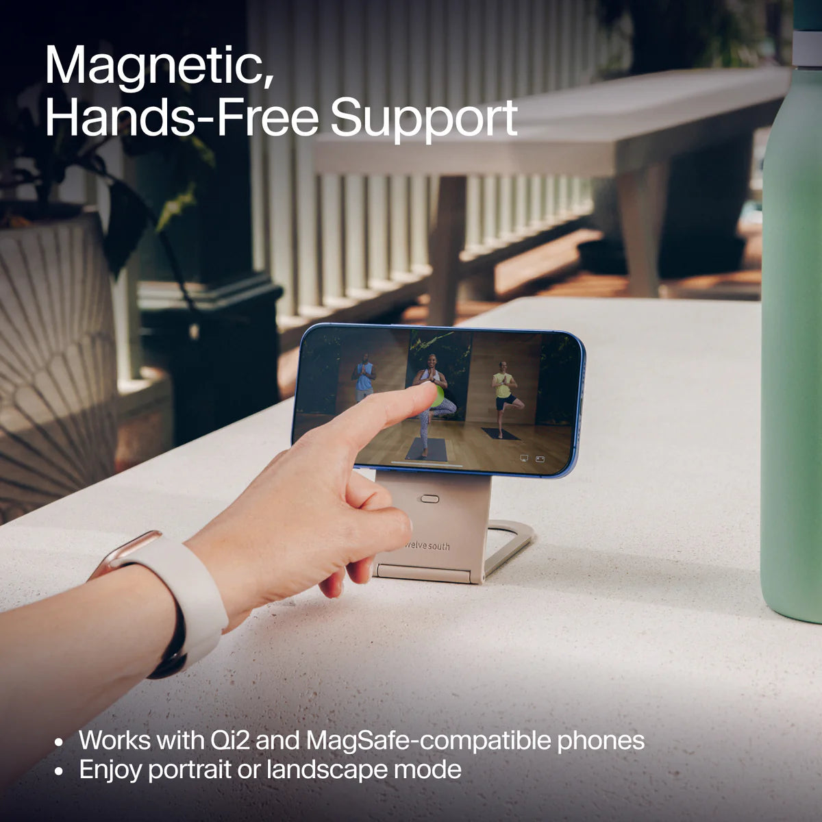 Twelve South Curve Nano Stativ til iPhone - Dune