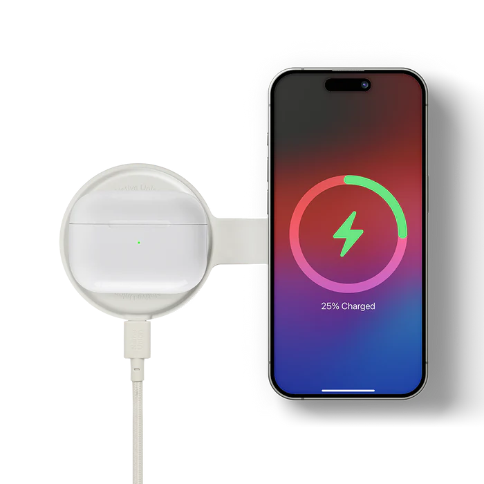 Native Union Voyage 2-in-1 Trådløs Lader - Sandstone
