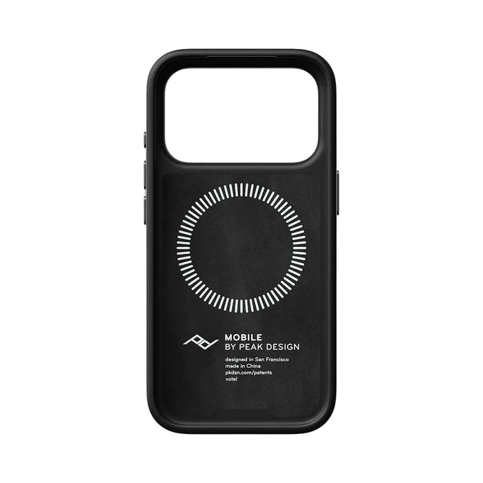 Peak Design Skinndeksel med MagSafe til iPhone 18 Pro - Svart