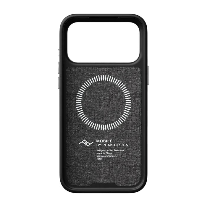 Peak Design Deksel med MagSafe til iPhone 18 Pro Max - Charcoal