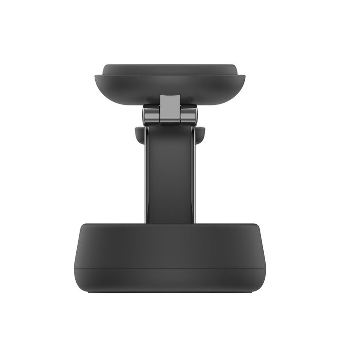 Belkin UltraCharge Pro 3-i-1 Qi2 Ladestativ - Kullsvart