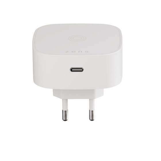 Zens 15W Qi Trådløs Vegglader - Hvit
