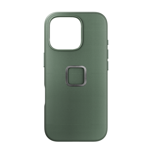 Peak Design Mobile Everyday Fabric MagSafe Deksel til iPhone 16 Pro - Sage