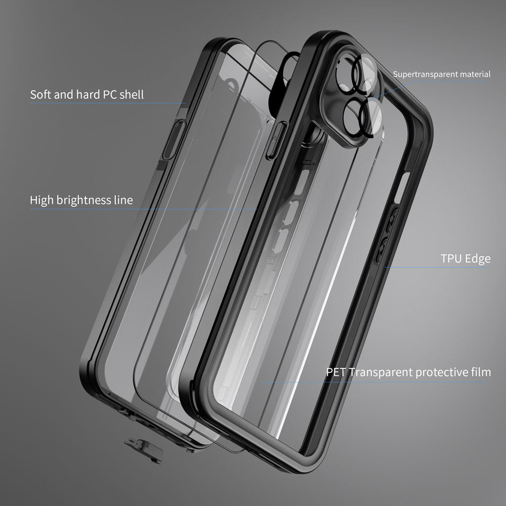 Armor-X MX Vanntett Deksel til iPhone 15
