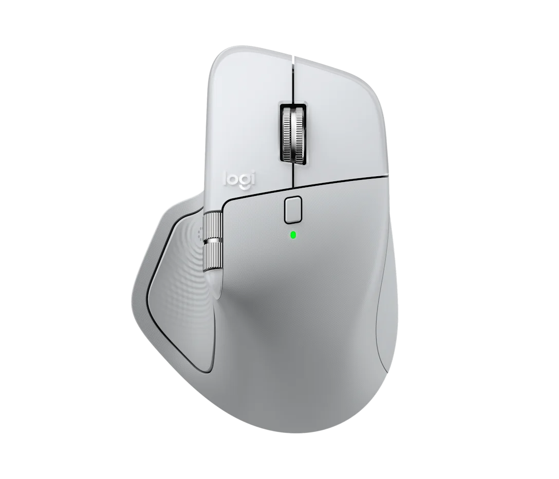 Logitech MX Master 4 for Mac Trådløs Mus -  Lys grå