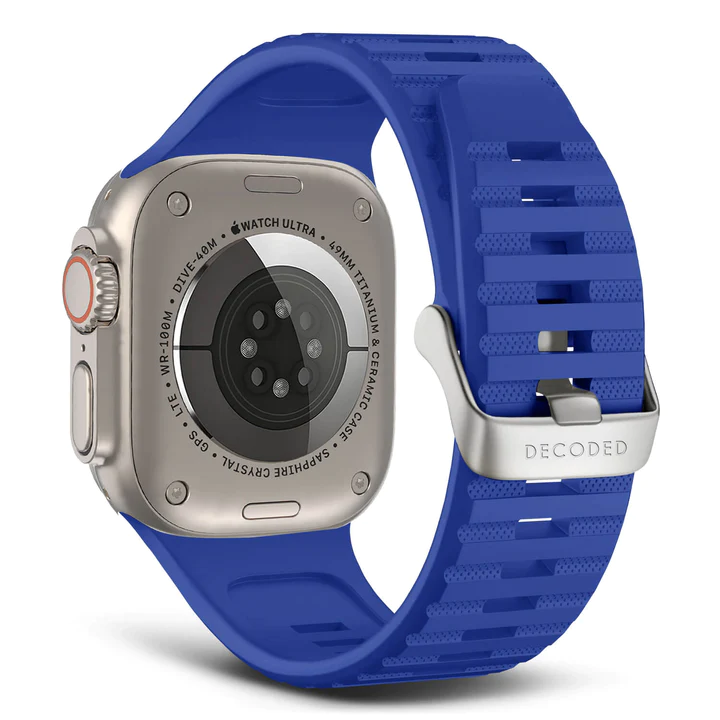 Decoded 49/46 mm Ultra Strap Reim - Blå