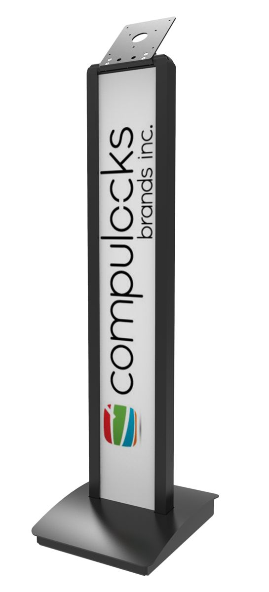 Compulocks BrandMe gulvstativ - svart