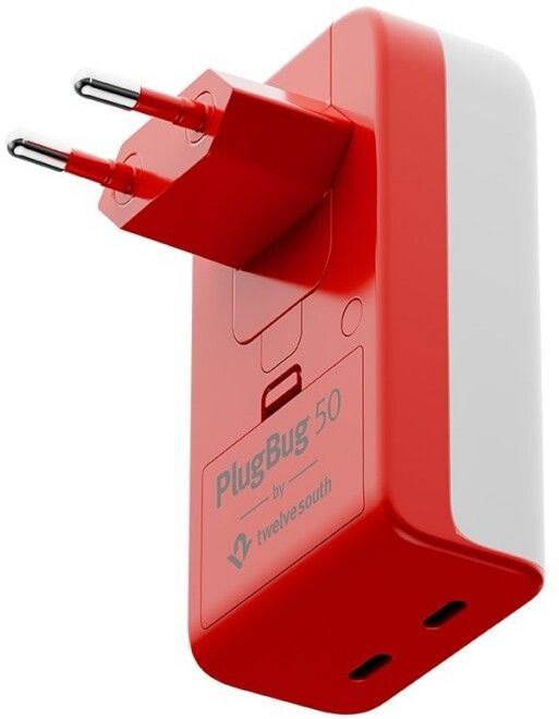 Twelve South PlugBug USB-C GaN Vegglader med Find My 50W