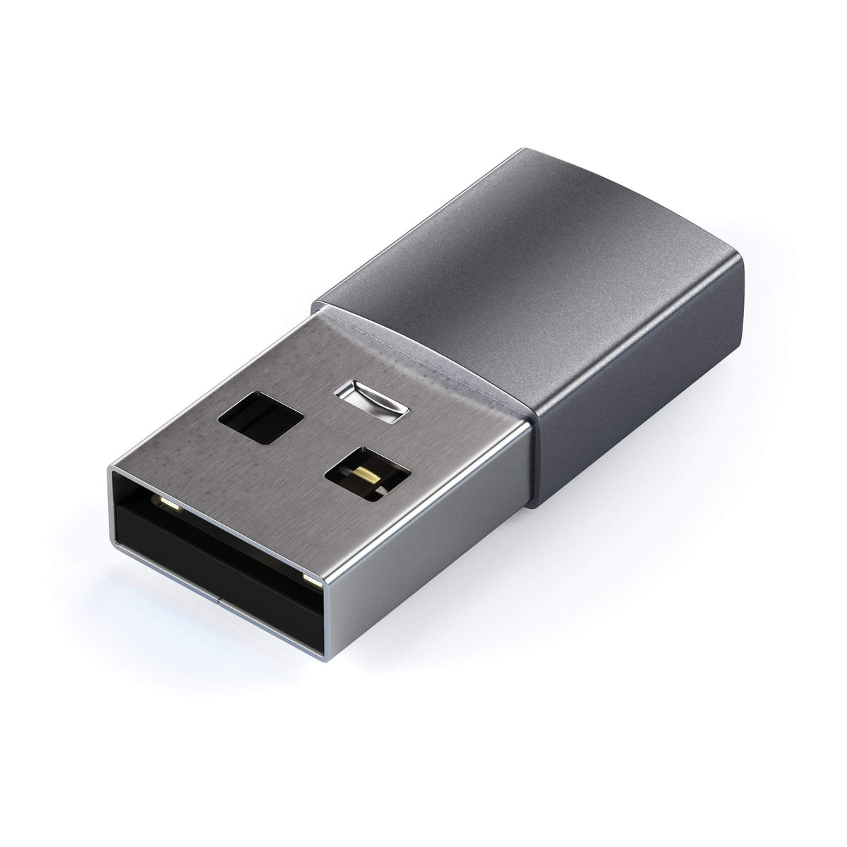 Satechi USB-A til USB-C adapter - Stellargrå