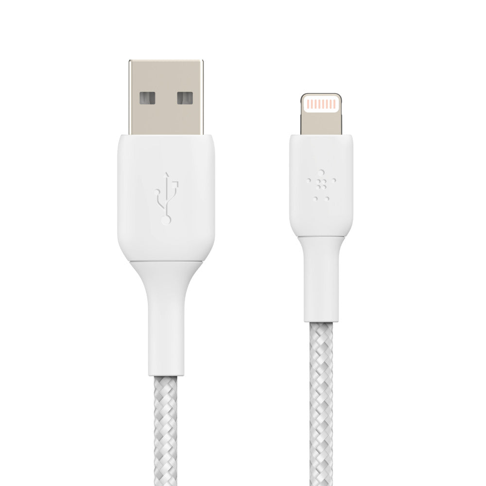 Belkin USB-A til Lightning ladekabel 1m - Hvit