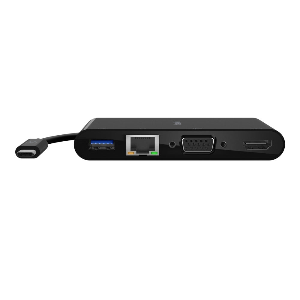 Belkin USB-C til Multimedia adapter med lading